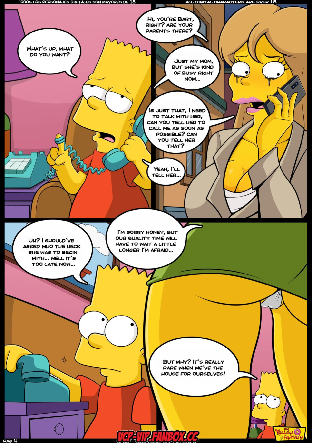 Croc] The Yellow Fantasy: Babysitting without Babysitting The Simpsons