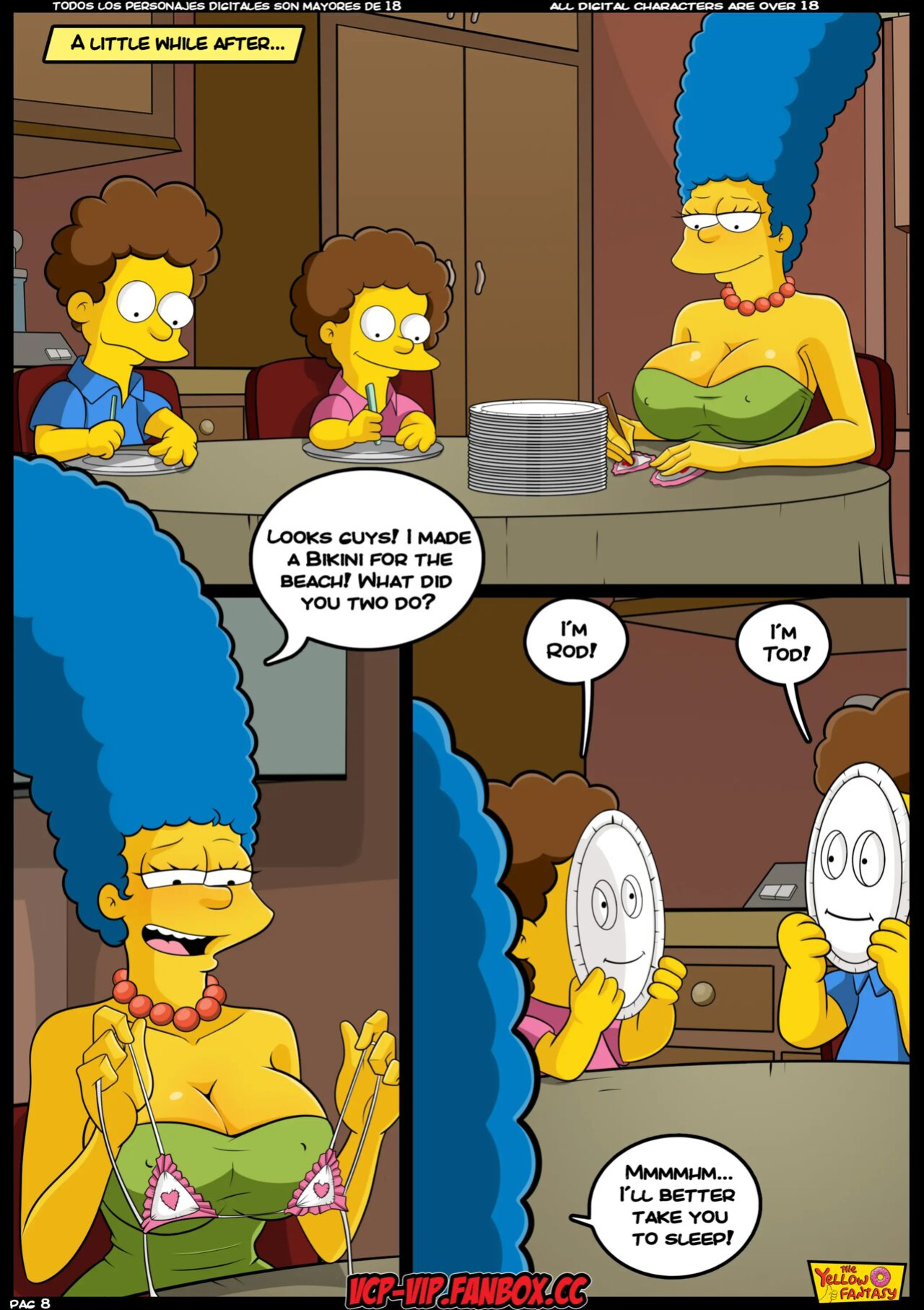 Croc] The Yellow Fantasy: Babysitting without Babysitting The Simpsons
