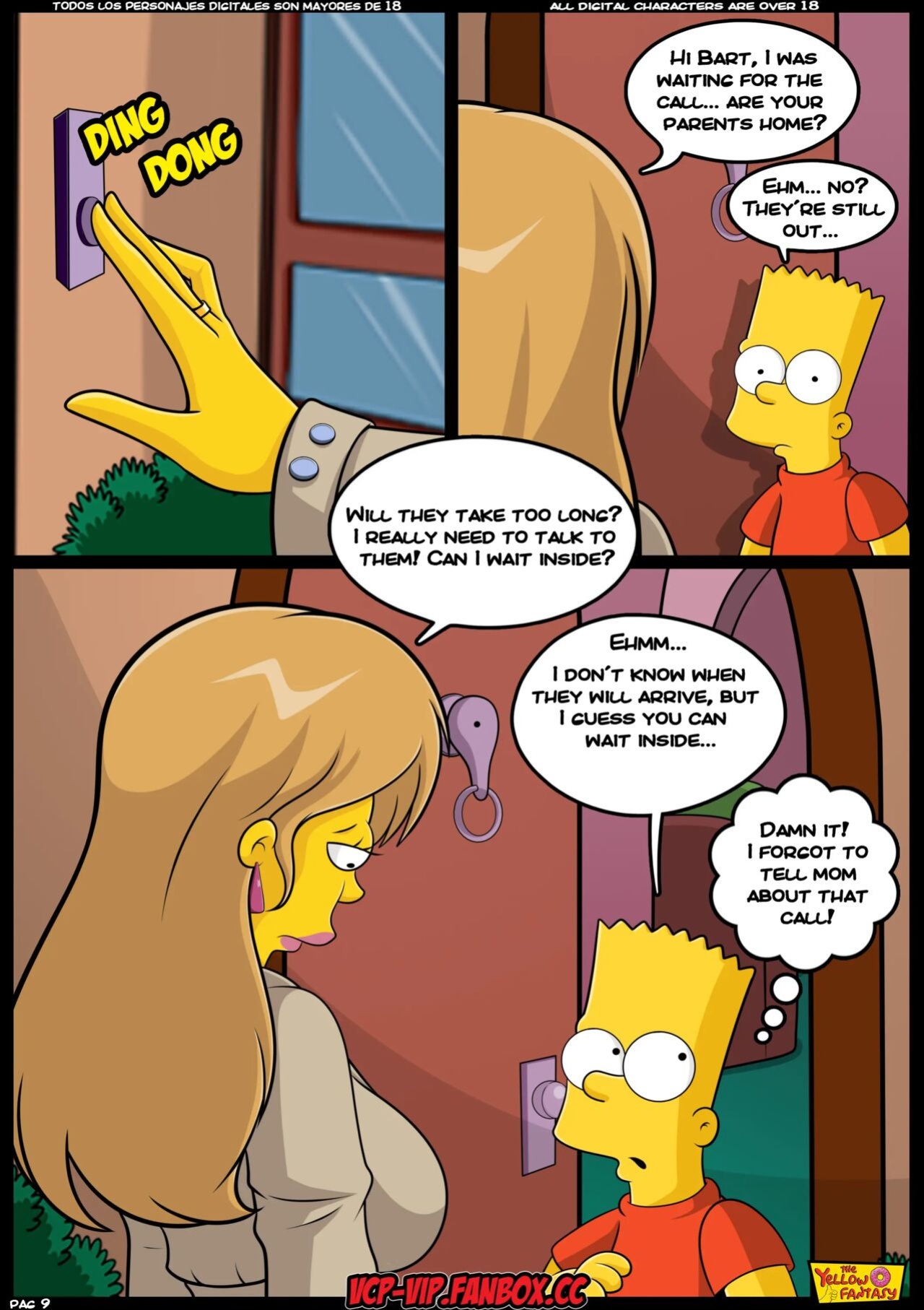 Croc] The Yellow Fantasy: Babysitting without Babysitting The Simpsons