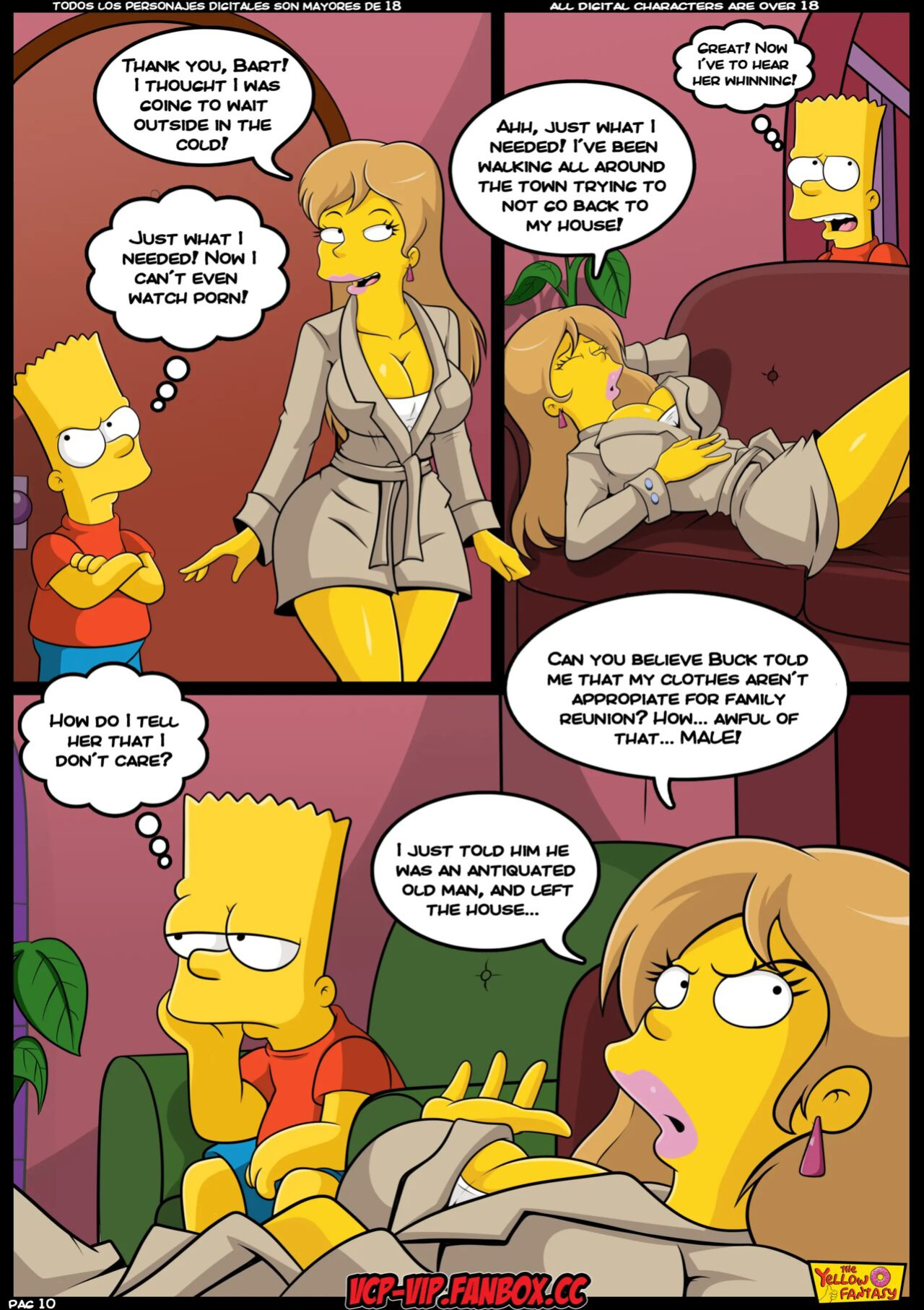 Croc] The Yellow Fantasy: Babysitting without Babysitting The Simpsons