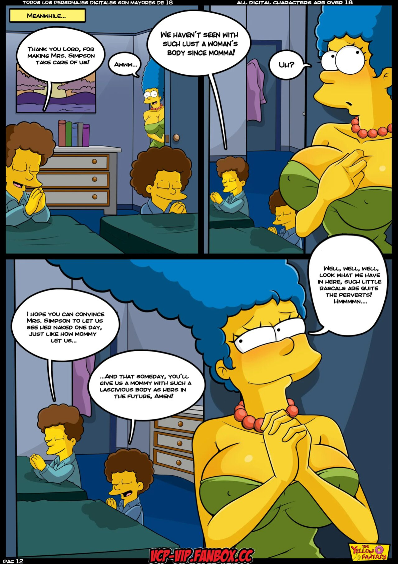 Croc] The Yellow Fantasy: Babysitting without Babysitting The Simpsons