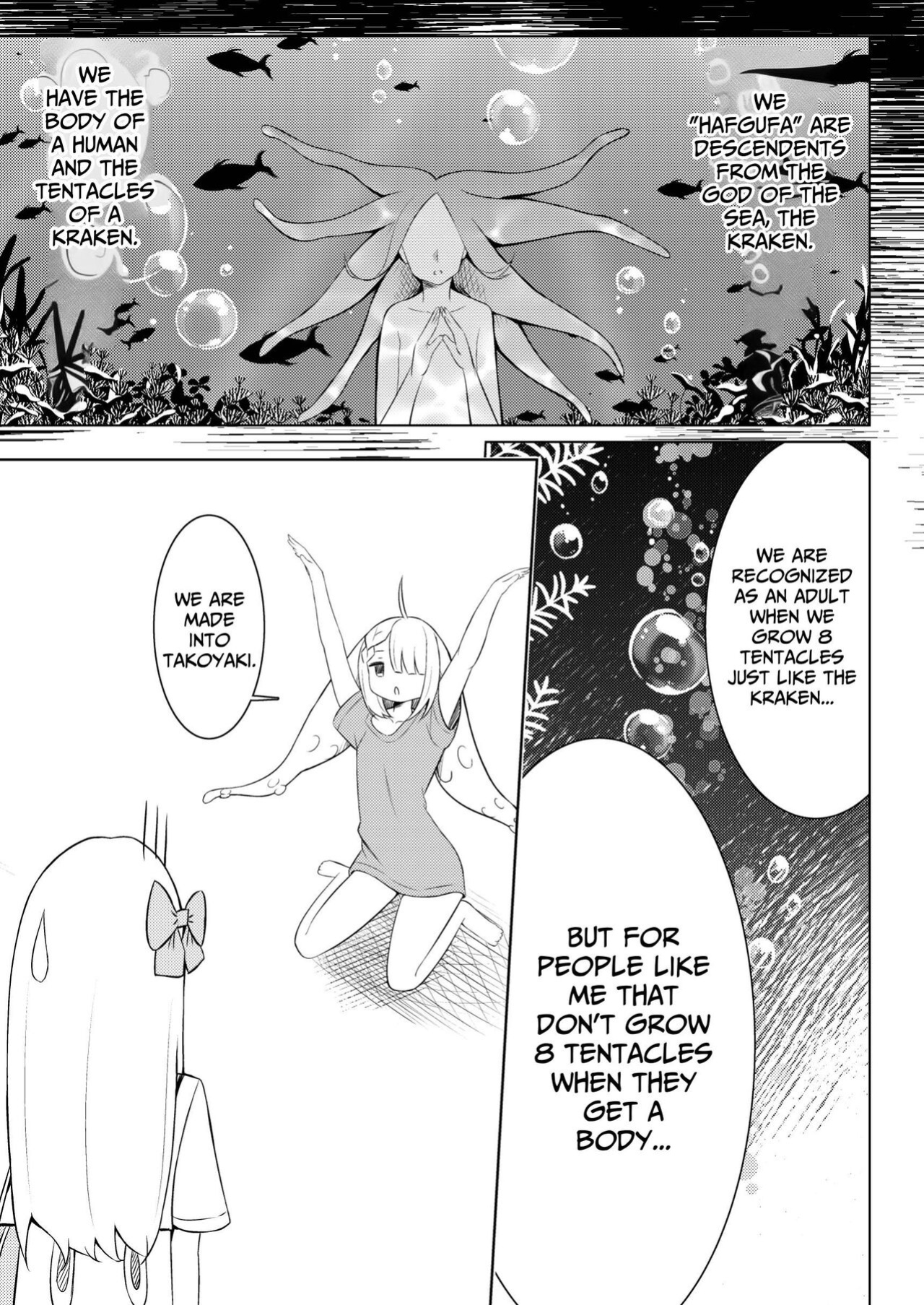 [Sakura Yuu] Syokusyu Syouzyo Hiro I Masi Ta. | I Picked Up A Tentacle Girl. [BlinkT]