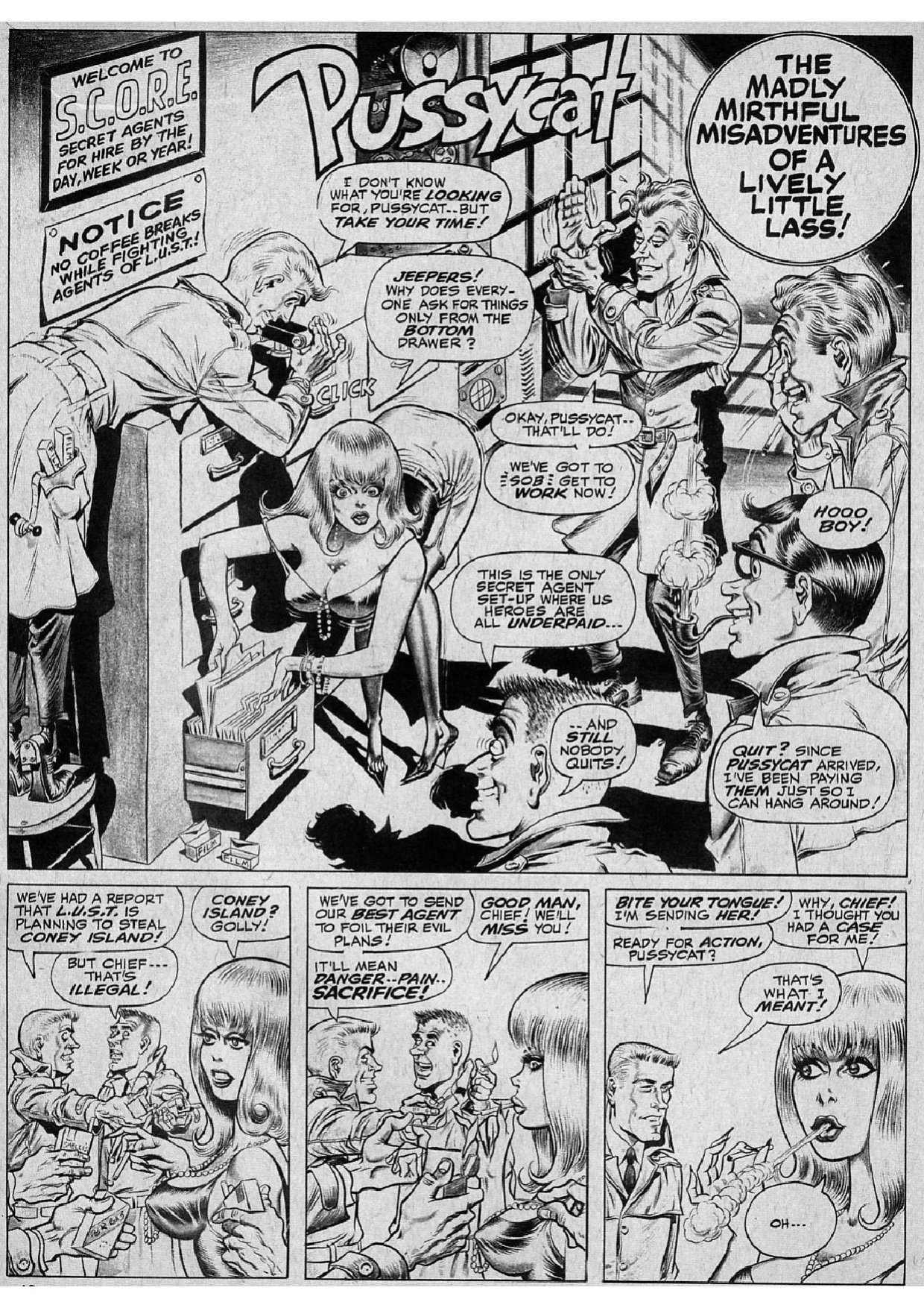 The Adventures of Pussycat #1