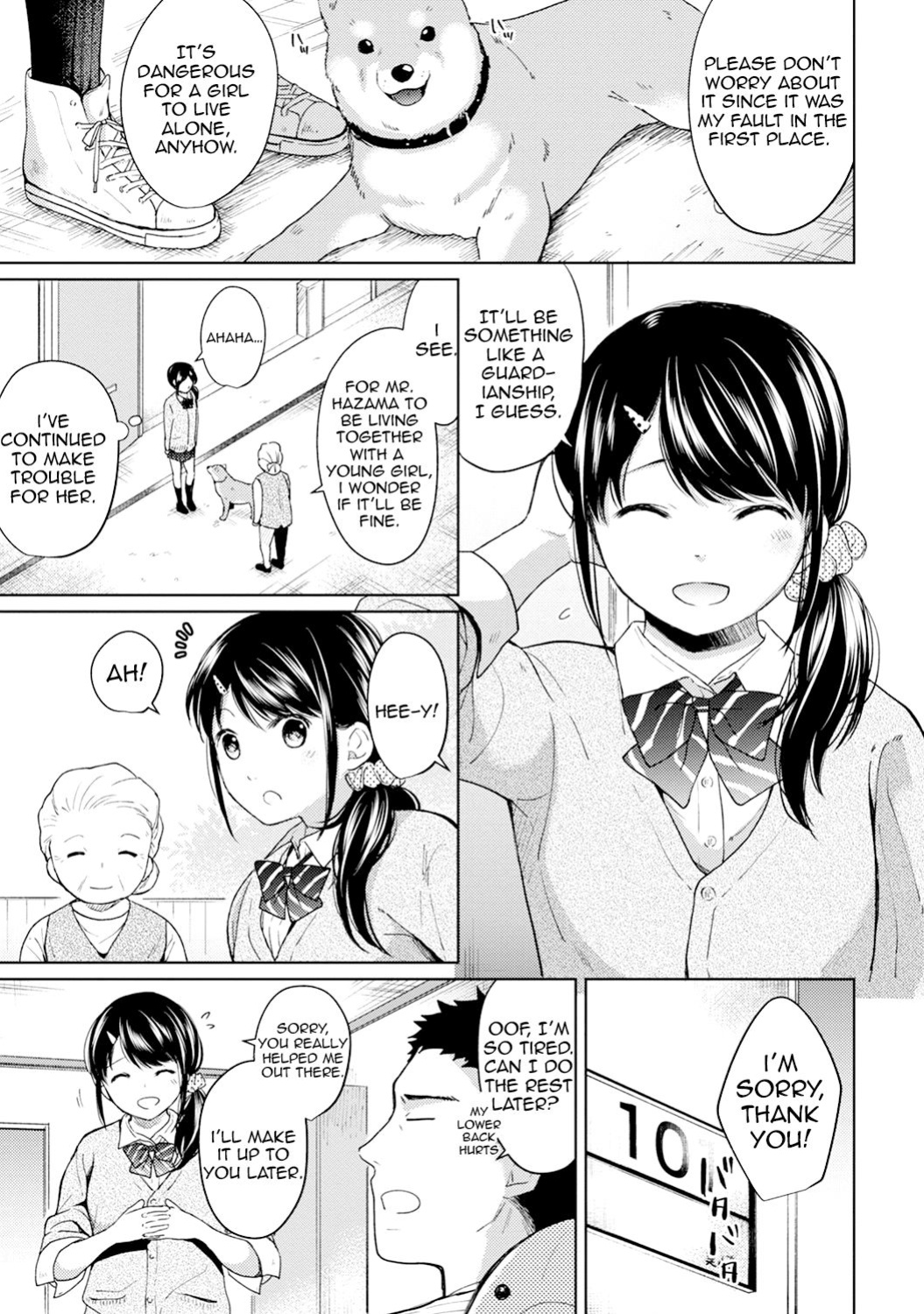 [Fumitsuki Sou] 1LDK+JK Ikinari Doukyo? Micchaku!? Hatsu Ecchi!!? Ch. 1-45 [Comfy Pillow Scans & 1 2 Translations]