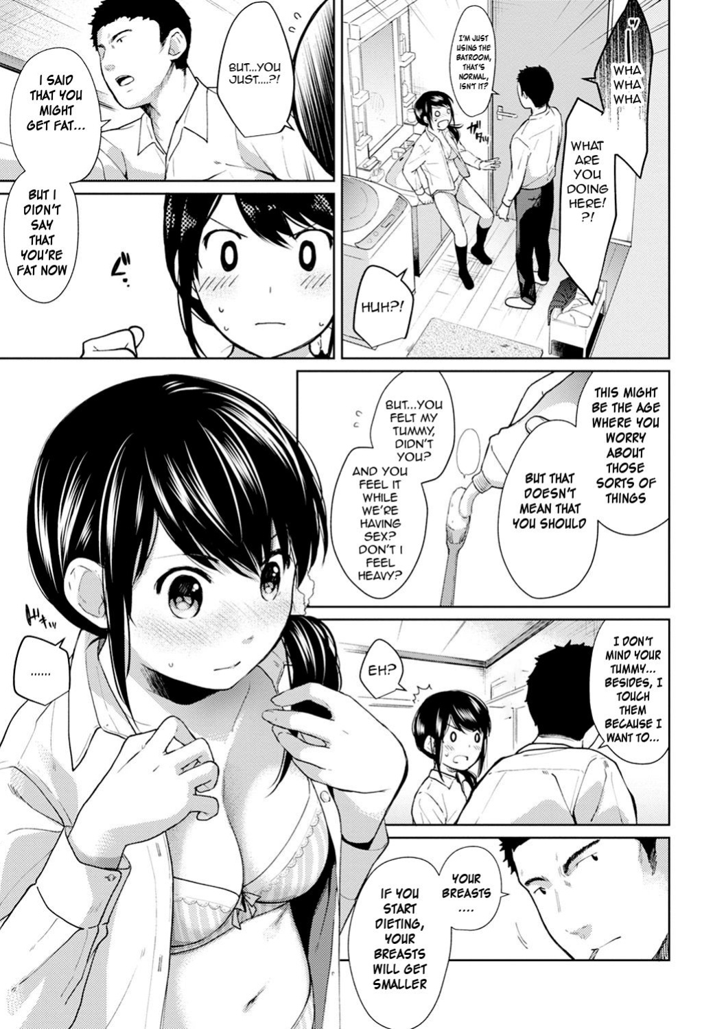 [Fumitsuki Sou] 1LDK+JK Ikinari Doukyo? Micchaku!? Hatsu Ecchi!!? Ch. 1-45 [Comfy Pillow Scans & 1 2 Translations]