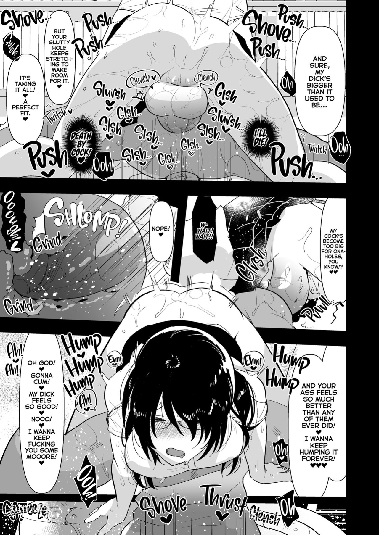 [Aimaitei (Aimaitei Umami)] Yarichin (Moto) no Ore ga Jimi de Otonashii Kanojo (Kyonyuu) no Futanari Dekachin ni Dohamari Shiteru Hanashi | My Womanizing Days Are Over! Now I’m All About Her Futa Cock