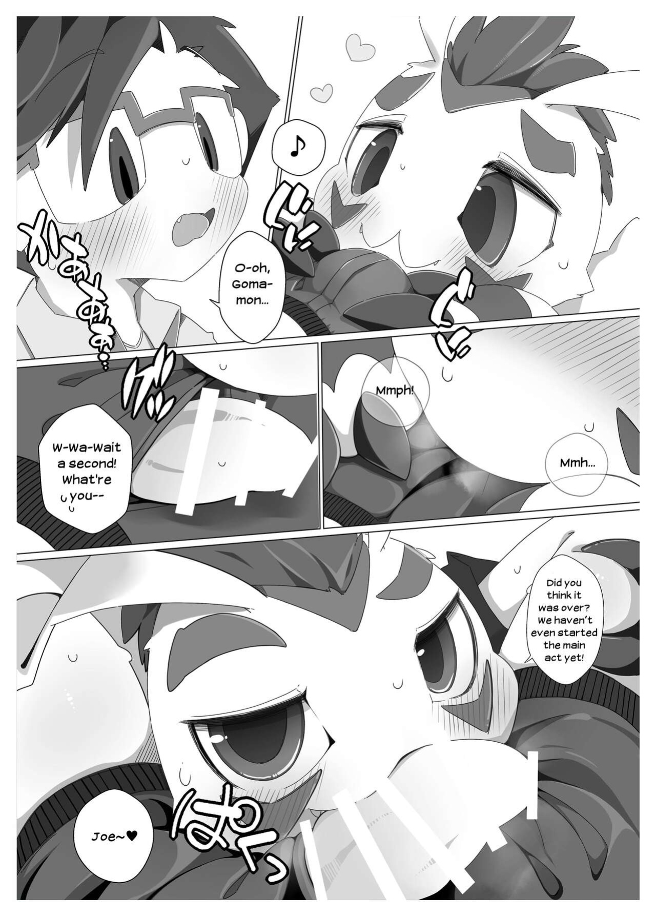 [Toiro no Iro (Jyunintoiro)] Oira ni Makasete! (Digimon)