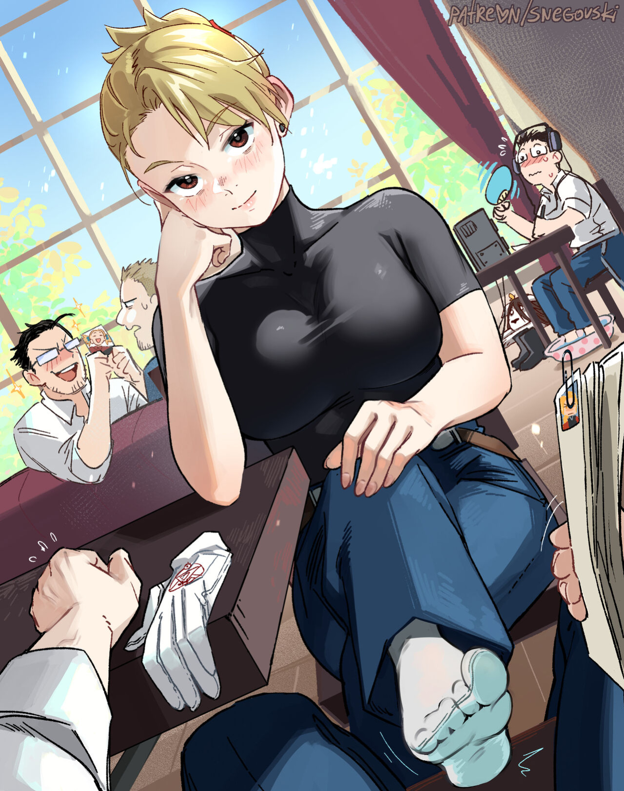 [Snegovski] Roy Mustang x Riza Hawkeye