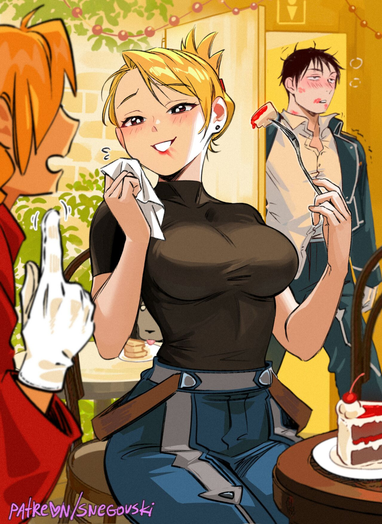 [Snegovski] Roy Mustang x Riza Hawkeye