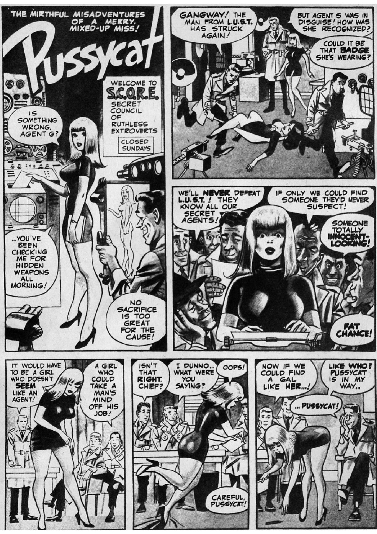 [Wally Wood] Pussycat, Mixed-Up Miss (1965)