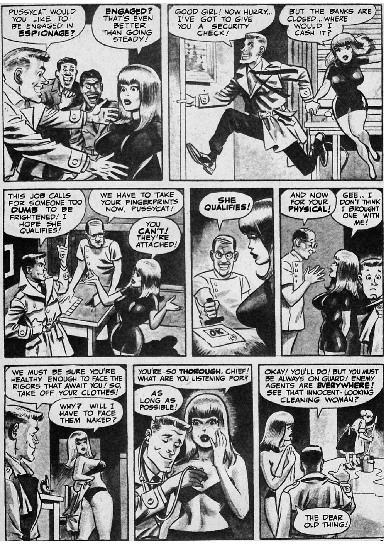 [Wally Wood] Pussycat, Mixed-Up Miss (1965)