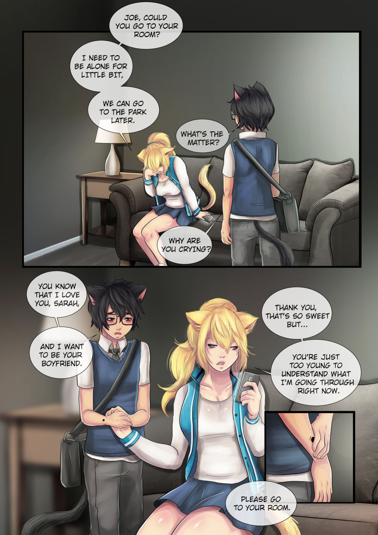 I LOVE MY BABYSITTER [Kian version colored] (english)