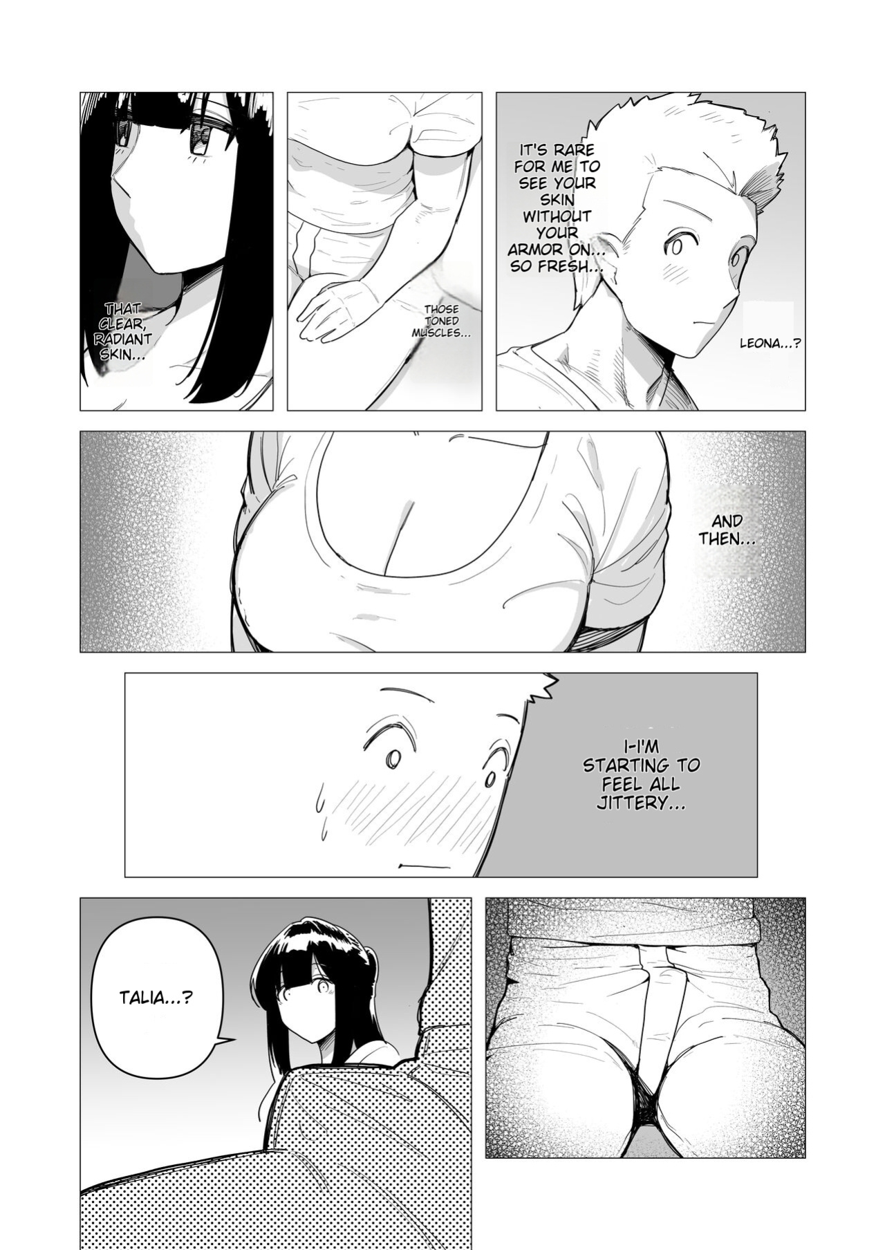 [Tsunao] Juusou onna kishi wa dakaretai. [MTL]