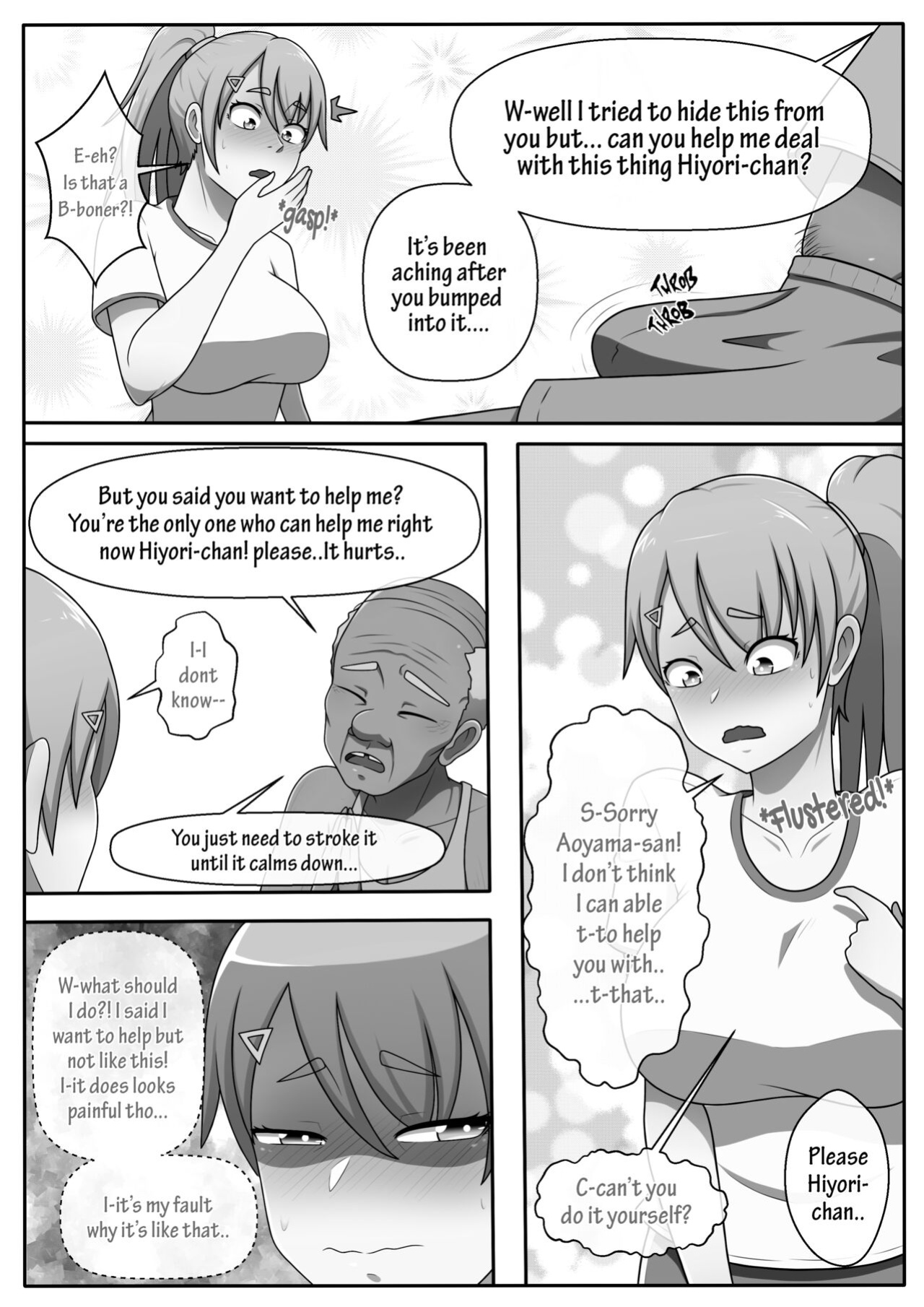 Hiyori is very helpful!
