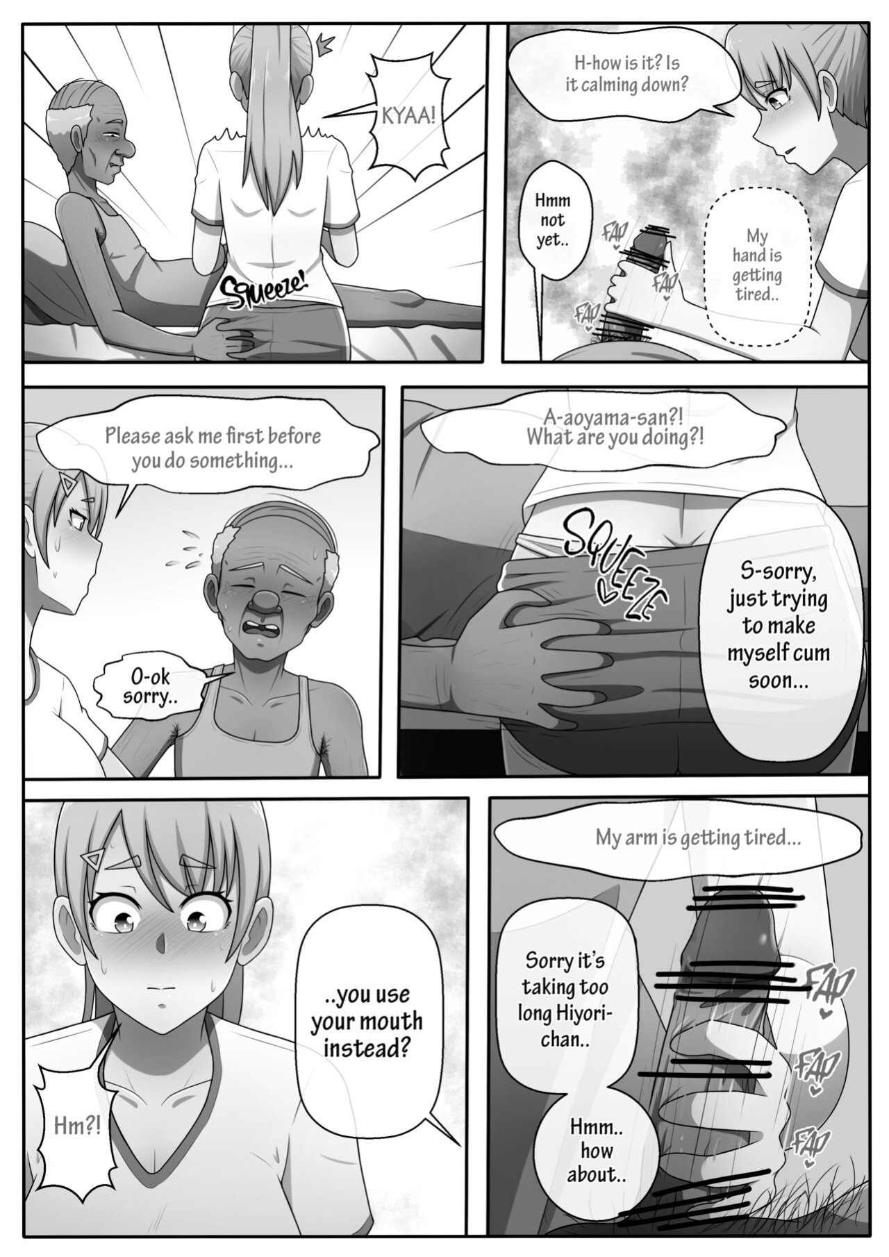 Hiyori is very helpful!