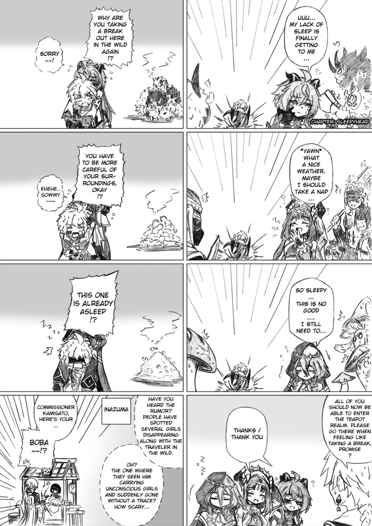 KuroCrimson Genshin Impact Manga Vol 5