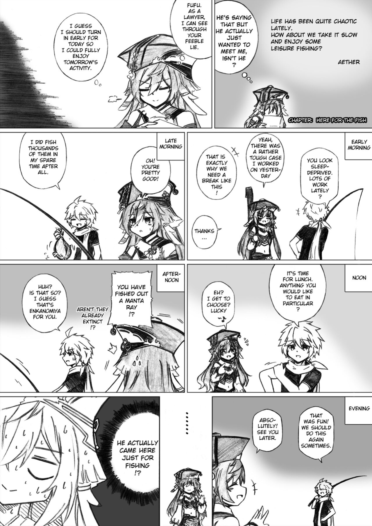 KuroCrimson Genshin Impact Manga Vol 5