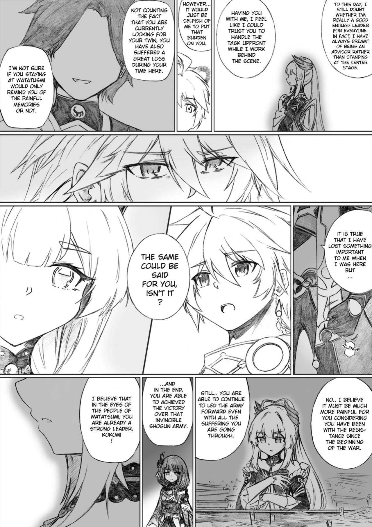 KuroCrimson Genshin Impact Manga Vol 3