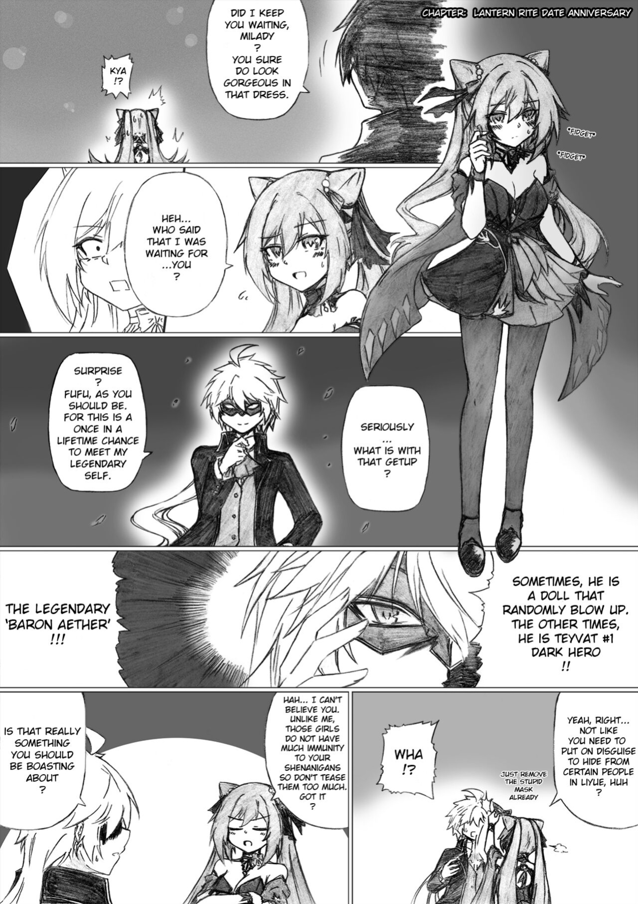 KuroCrimson Genshin Impact Manga Vol 3