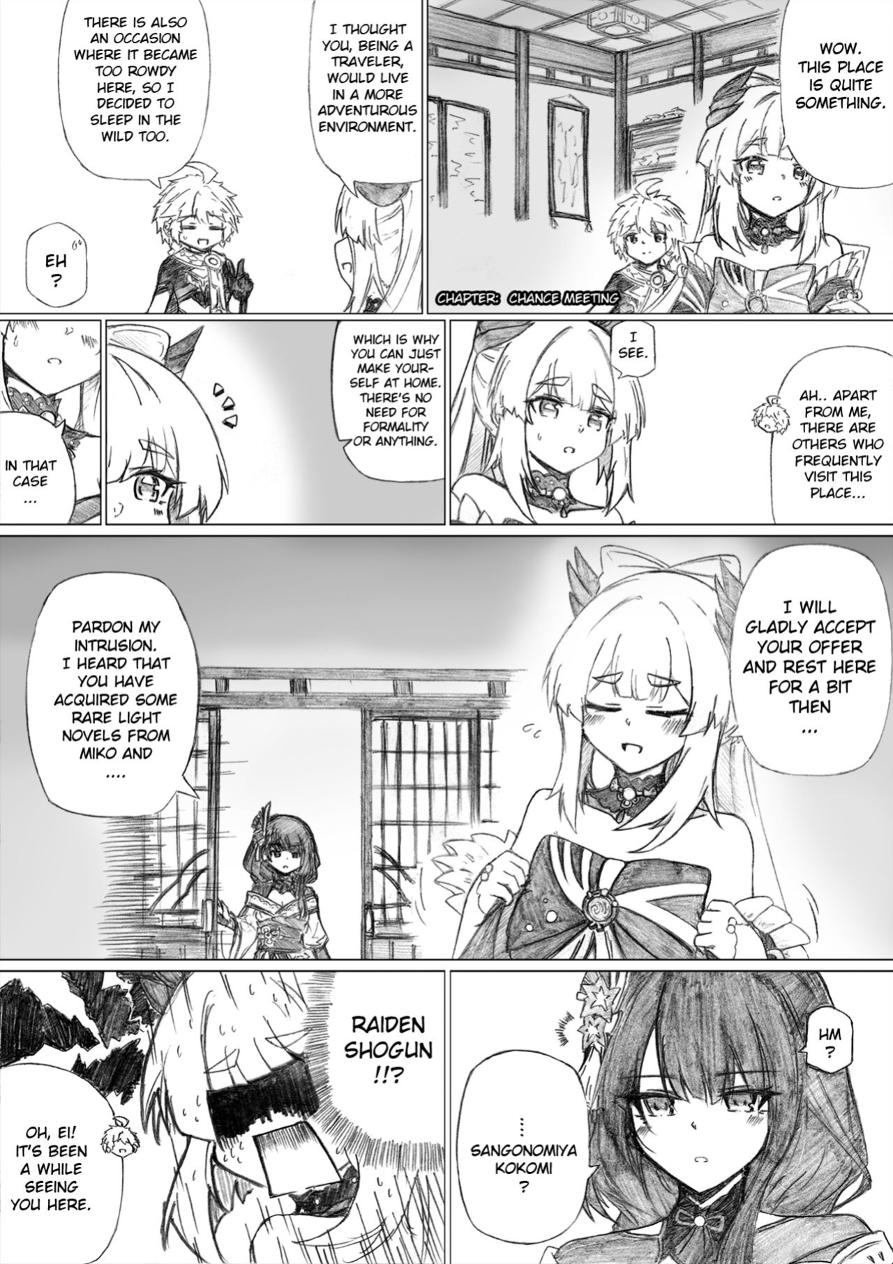 KuroCrimson Genshin Impact Manga Vol 3