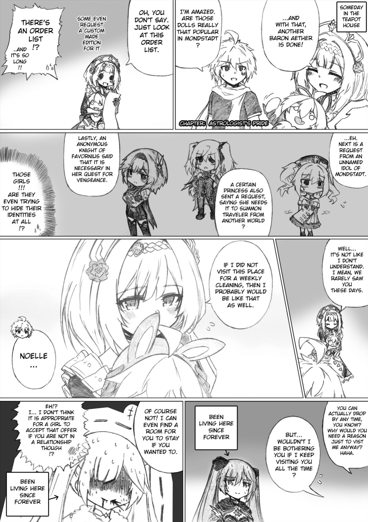 KuroCrimson Genshin Impact Manga Vol 3