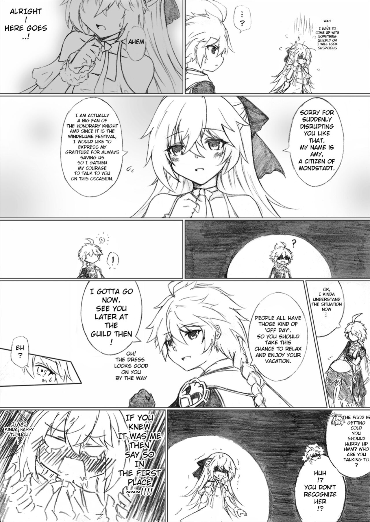 KuroCrimson Genshin Impact Manga Vol 1