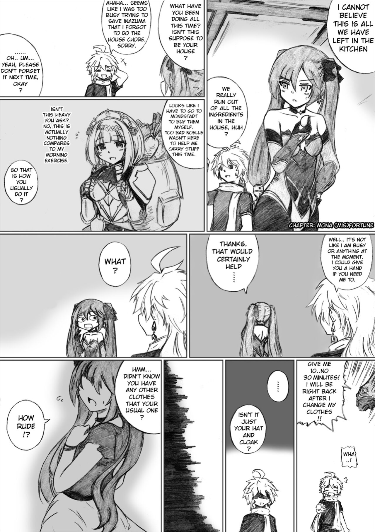KuroCrimson Genshin Impact Manga Vol 2