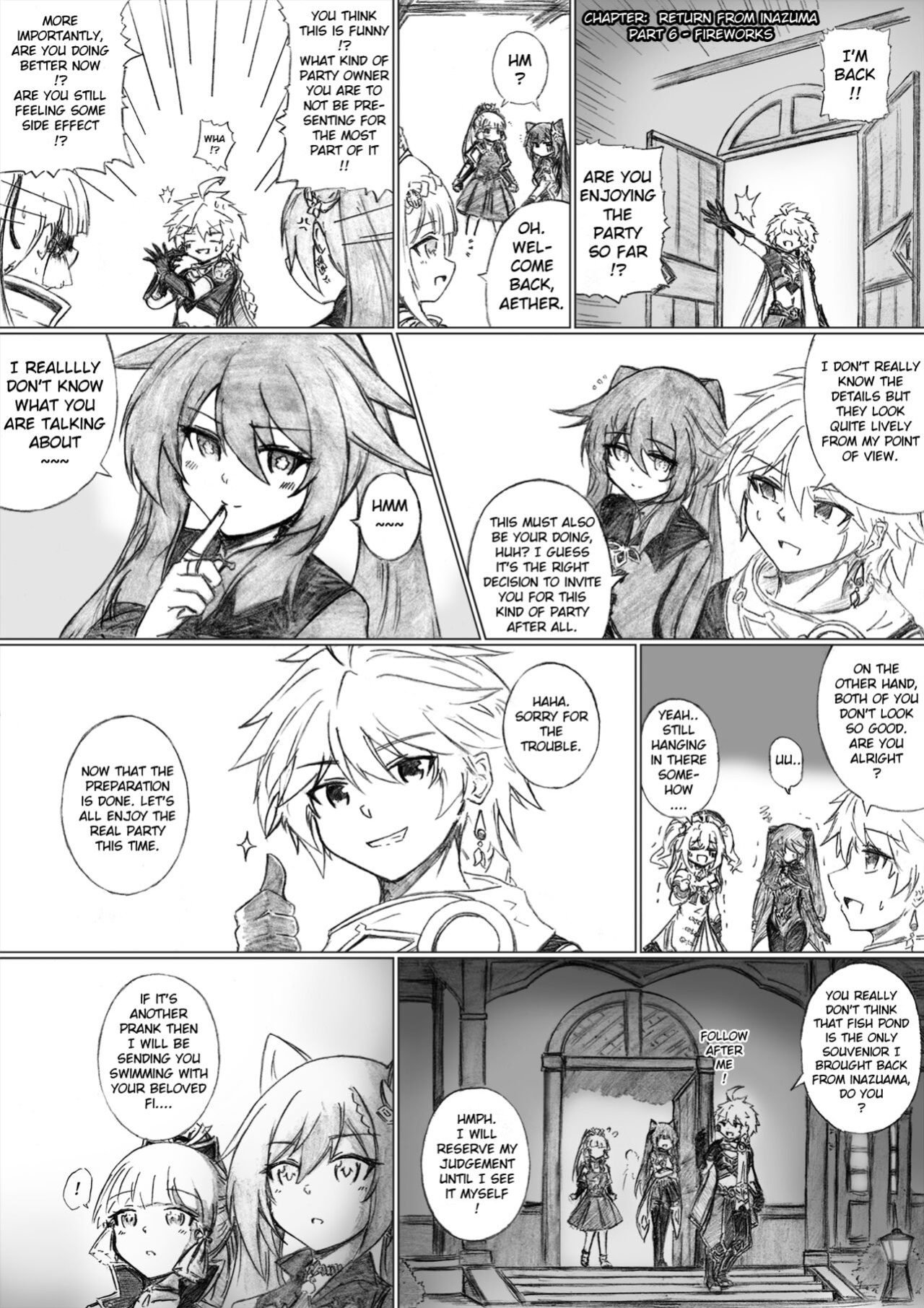 KuroCrimson Genshin Impact Manga Vol 2