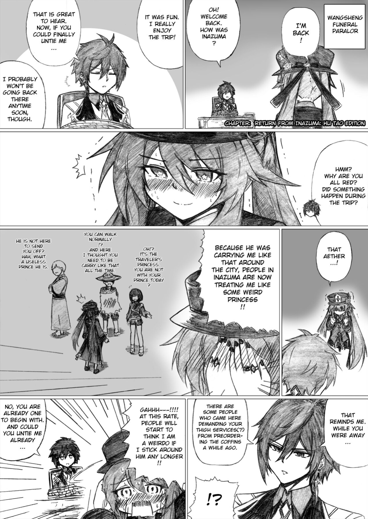 KuroCrimson Genshin Impact Manga Vol 4