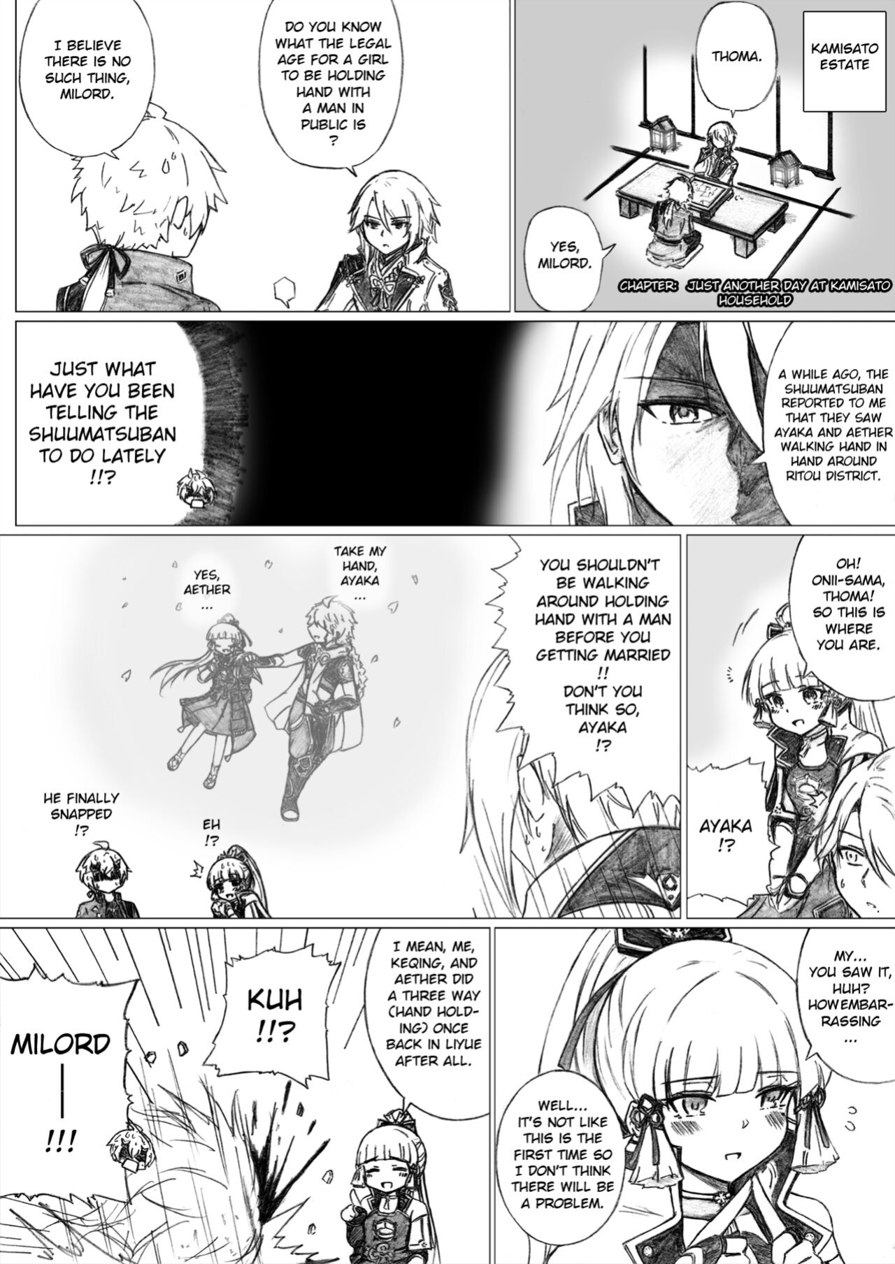 KuroCrimson Genshin Impact Manga Vol 4