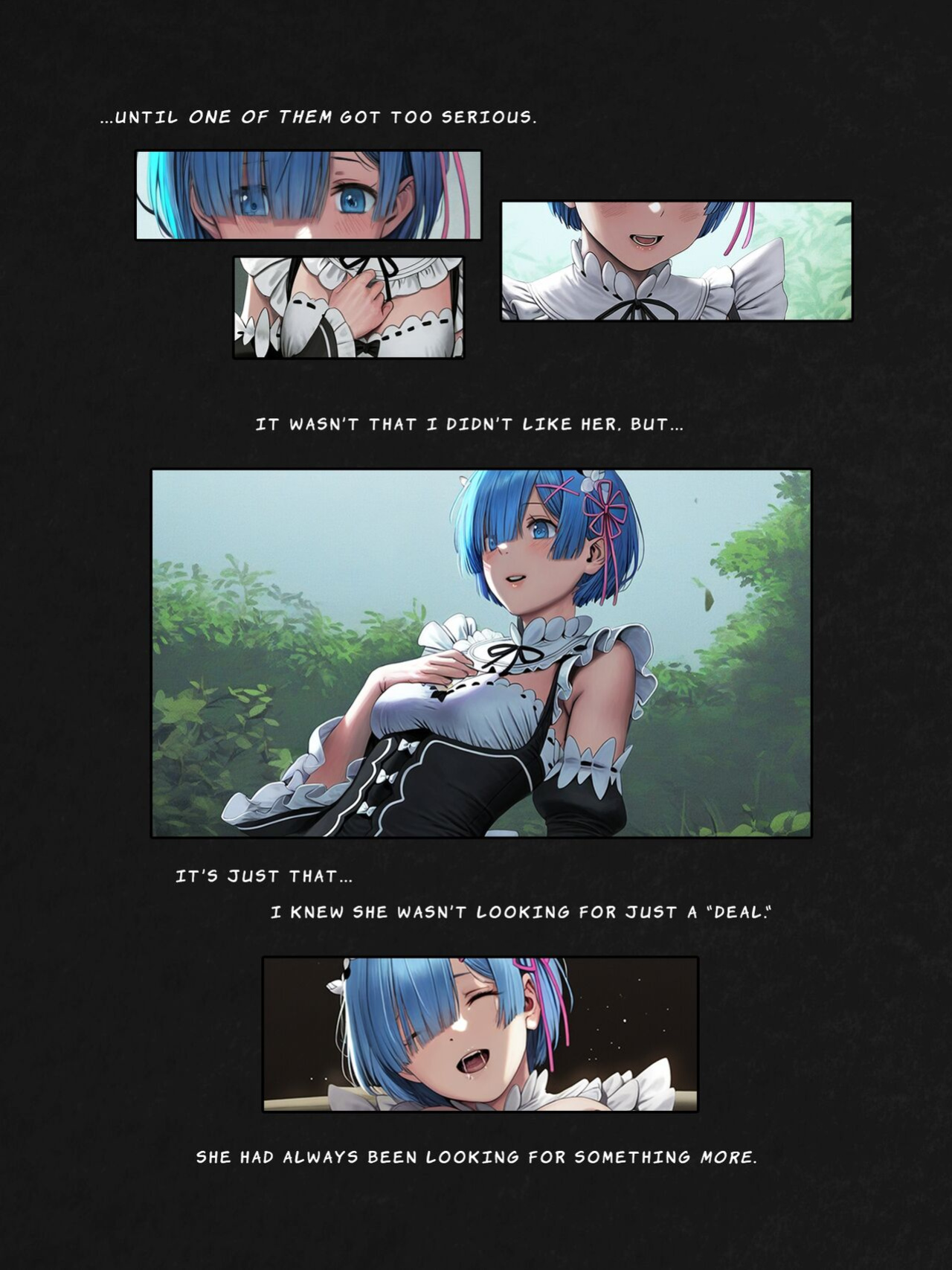 I Reincarnated into a RE:ZERO Isekai and Made a Deal with the Villainess for ANAL [FEFanatica/AI Assisted]