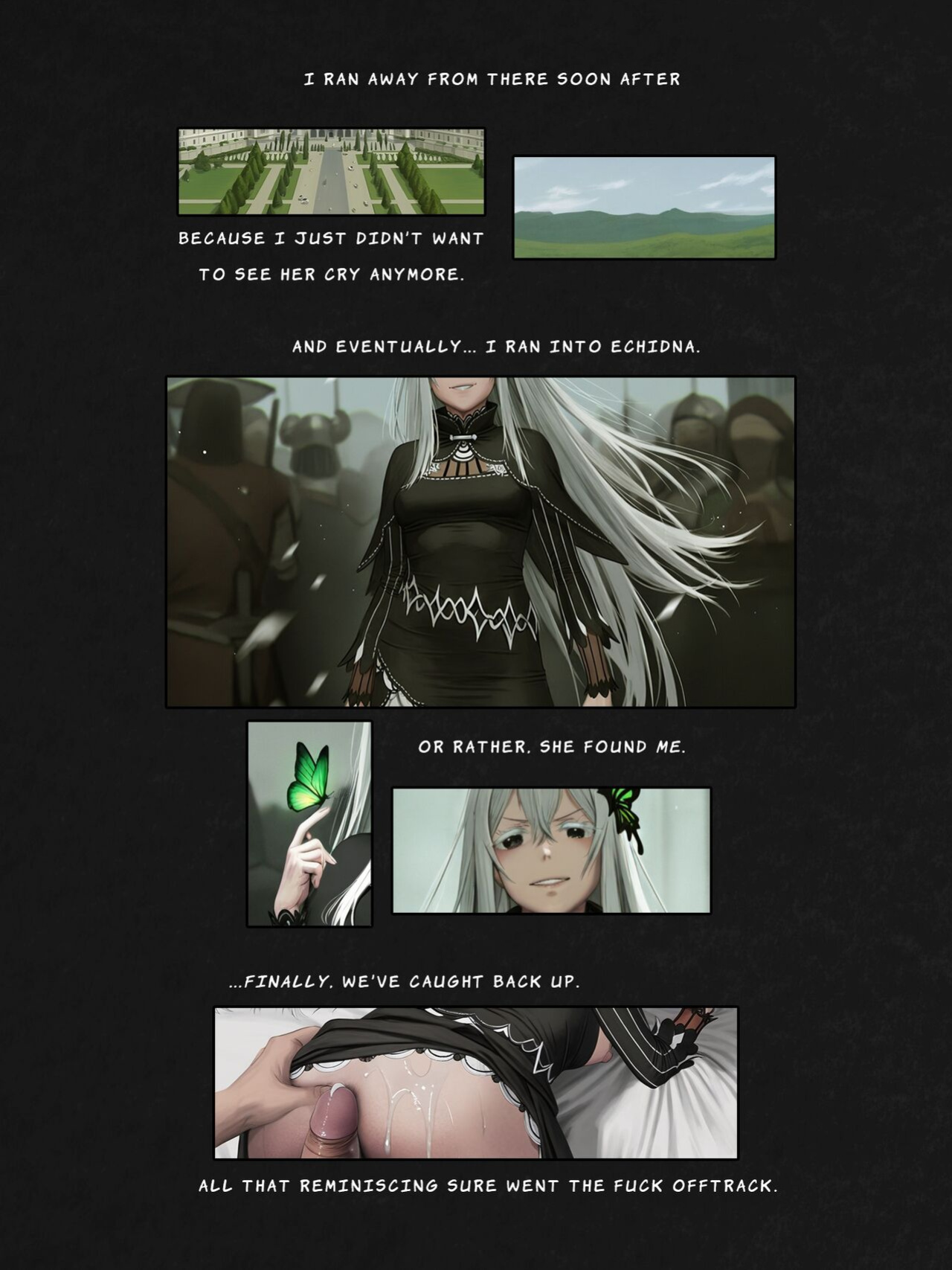 I Reincarnated into a RE:ZERO Isekai and Made a Deal with the Villainess for ANAL [FEFanatica/AI Assisted]