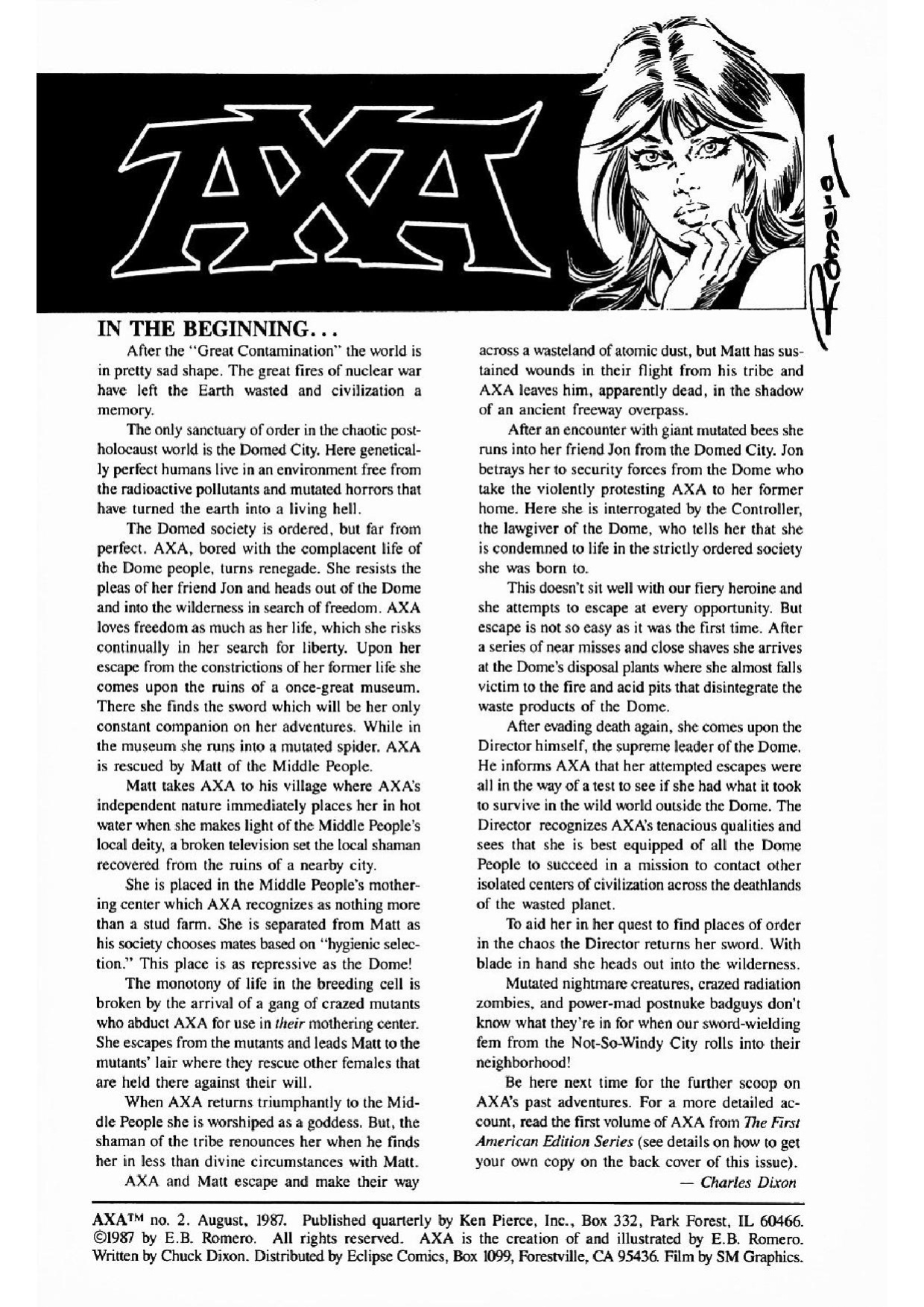 [Romero] Axa nº 2 (1987)