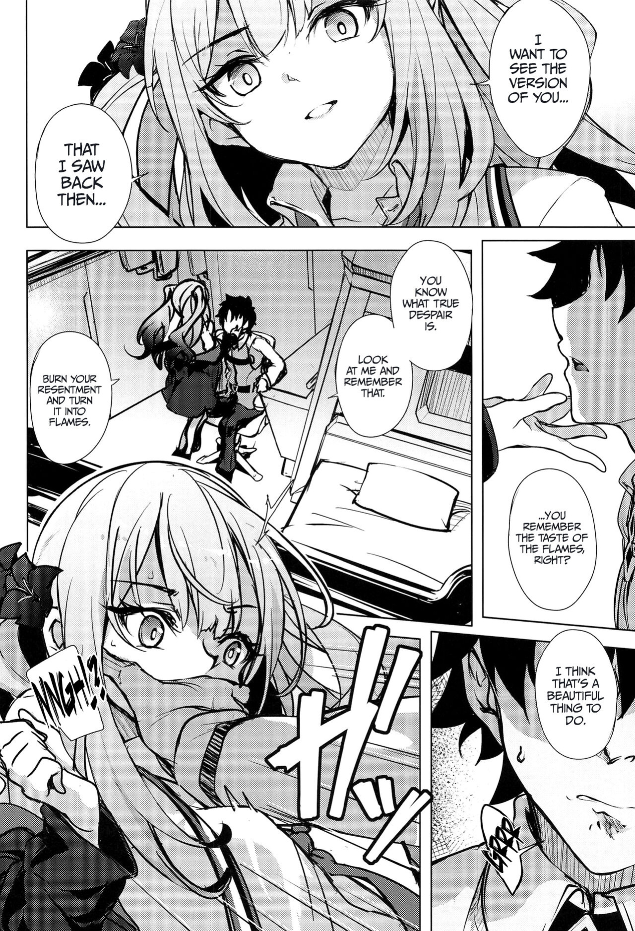 (COMIC1☆24) [Part K (Hitsujibane Shinobu)] Waruiko Marie no Negai wa Kanawanai | Bad Girl Marie's Wish Won't Come True (Fate/Grand Order) [LunaticSeibah]