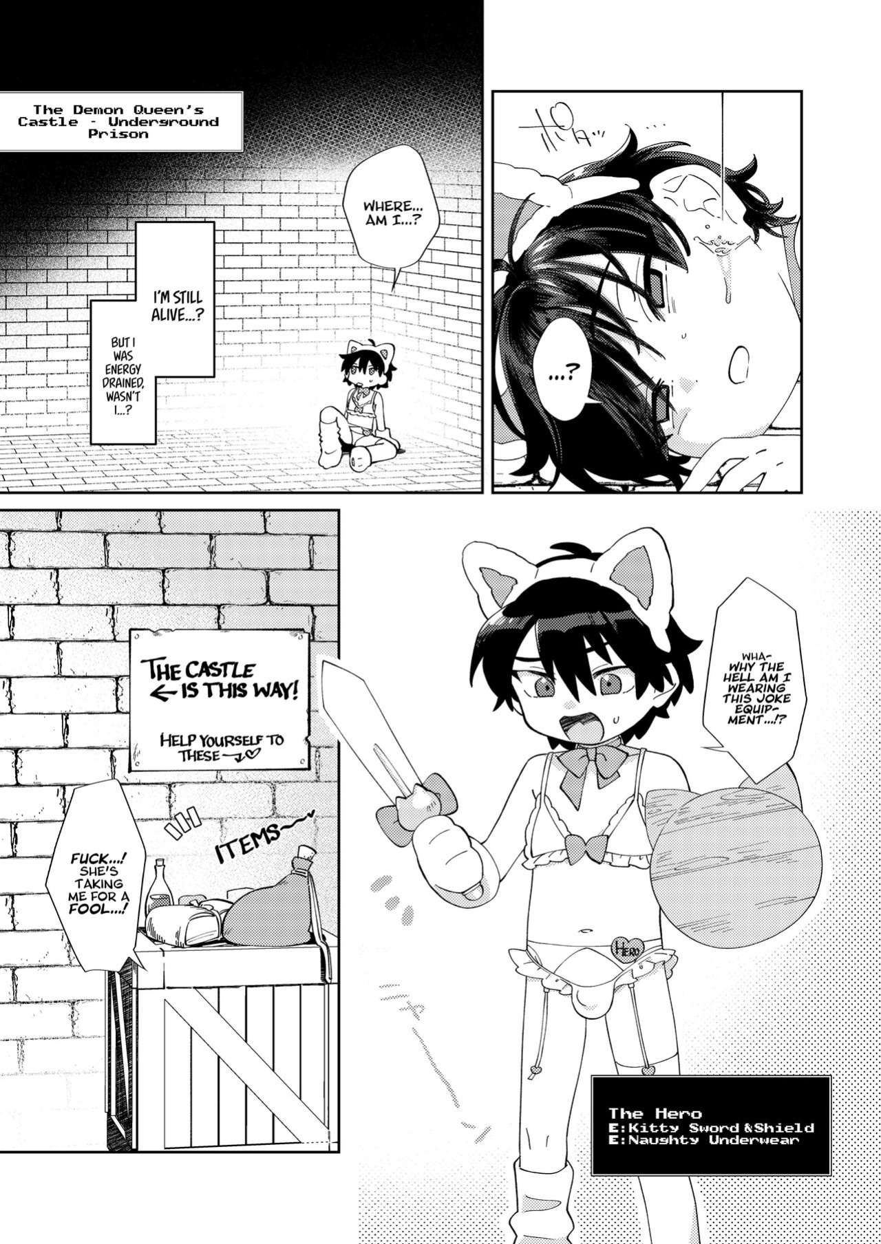 [Nenneko Tanuki (Tanutan)] Muteki no Maou dakara Yuusha kara Chikara wo Suitotte Kainarasu | The Demon Queen Was Invincible So The Hero Got All His Power Sucked From Him & Ended Up As Her Pet! [A Cool Person]