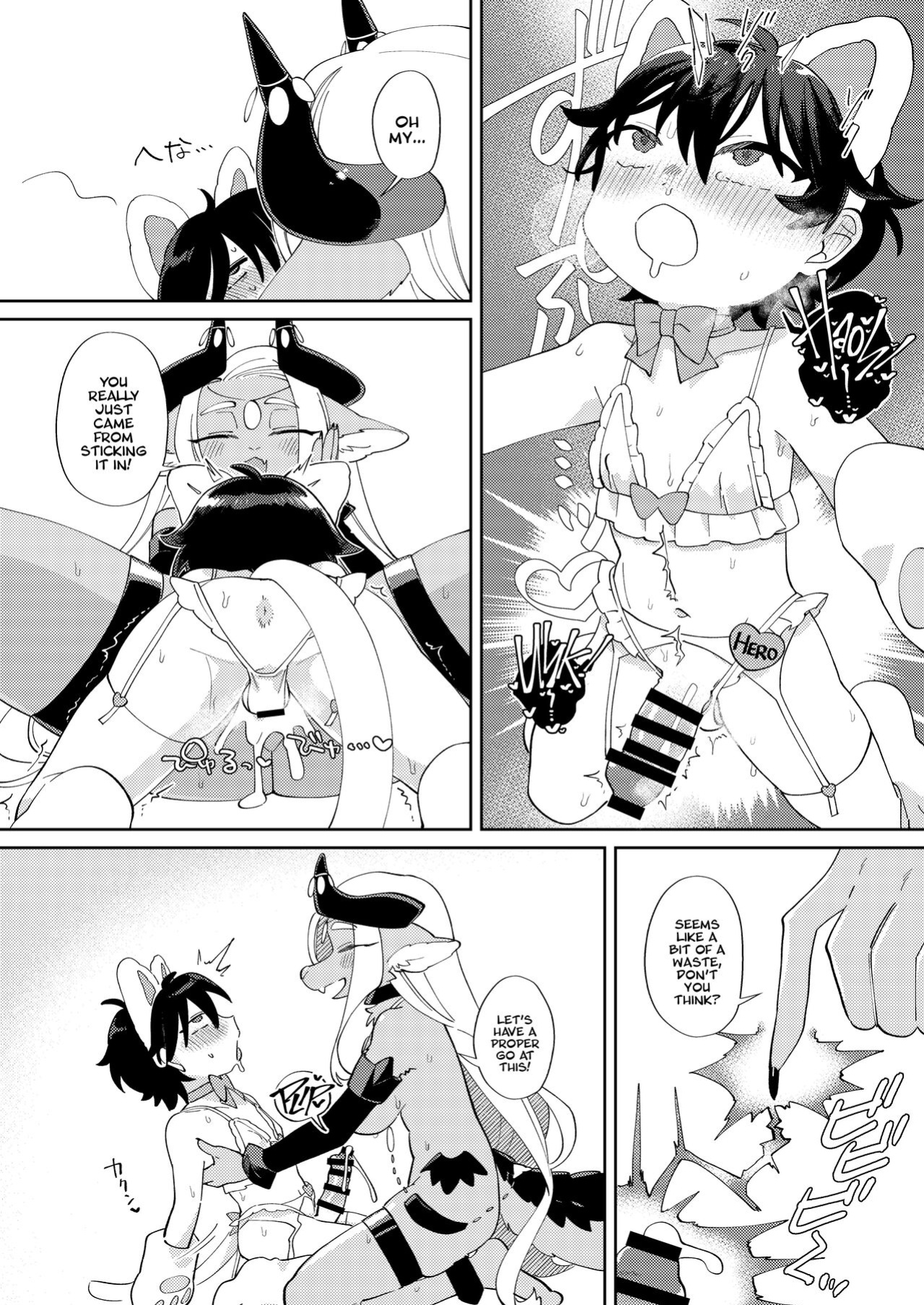 [Nenneko Tanuki (Tanutan)] Muteki no Maou dakara Yuusha kara Chikara wo Suitotte Kainarasu | The Demon Queen Was Invincible So The Hero Got All His Power Sucked From Him & Ended Up As Her Pet! [A Cool Person]