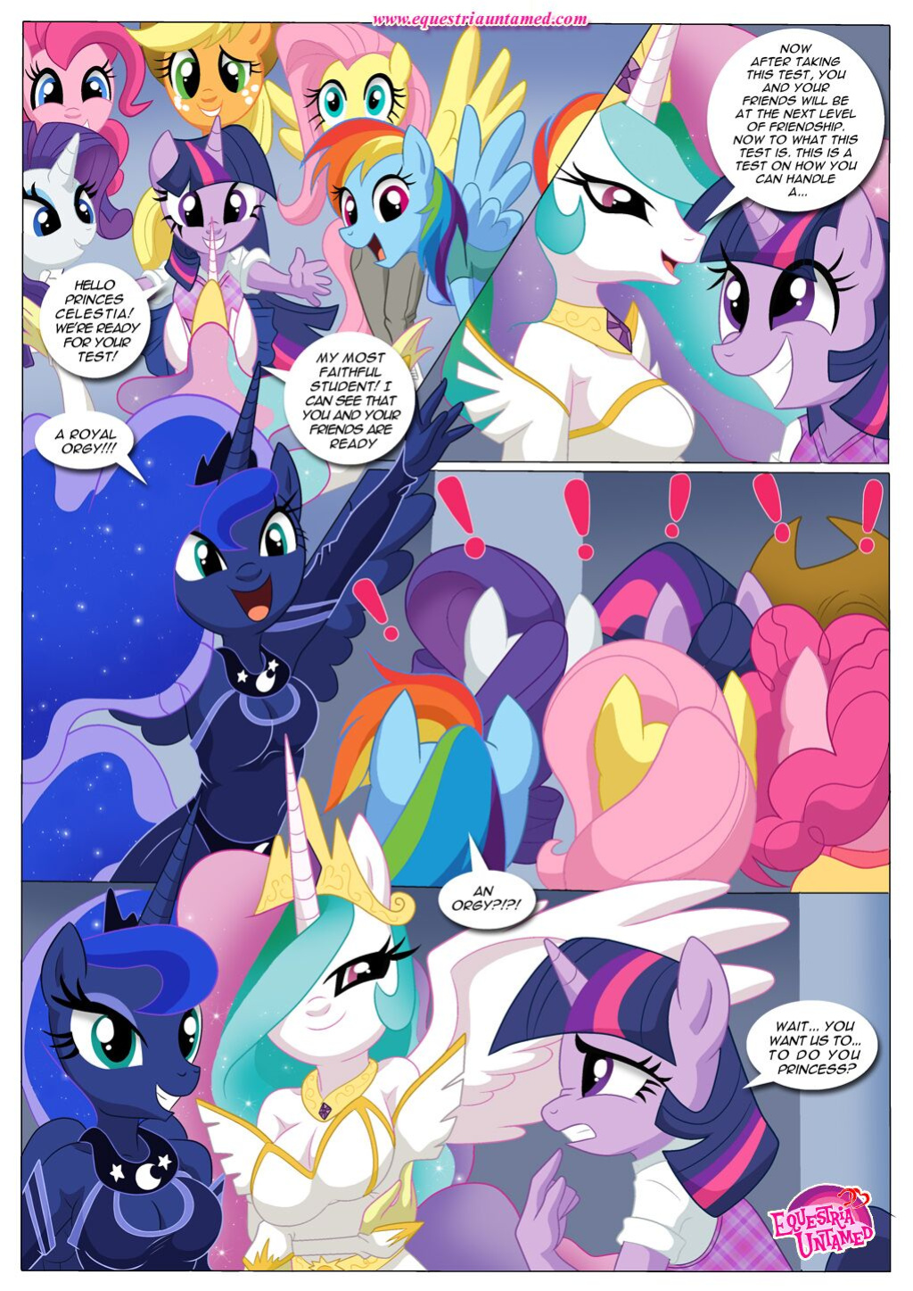[Palcomix] The Next Level of Friendship | (My Little Pony: Friendship is Magic)