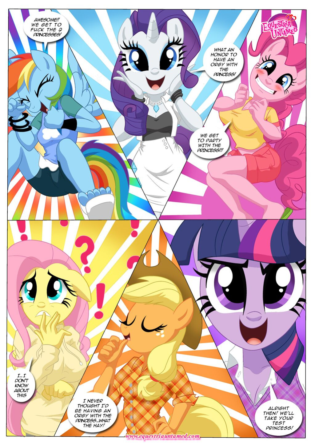 [Palcomix] The Next Level of Friendship | (My Little Pony: Friendship is Magic)