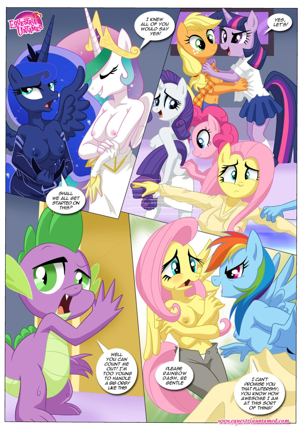 [Palcomix] The Next Level of Friendship | (My Little Pony: Friendship is Magic)