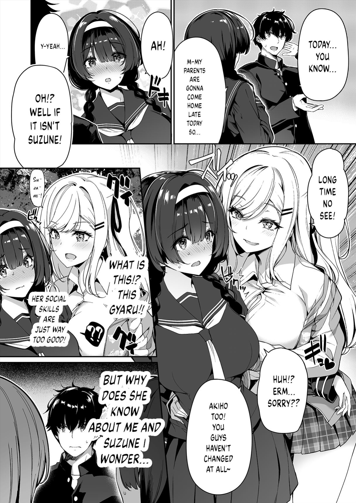 [Bottle Ship Bottler (Kazakura)] InCha Couple ga You Gal-tachi to SEX Training Suru Hanashi {akanameTL}