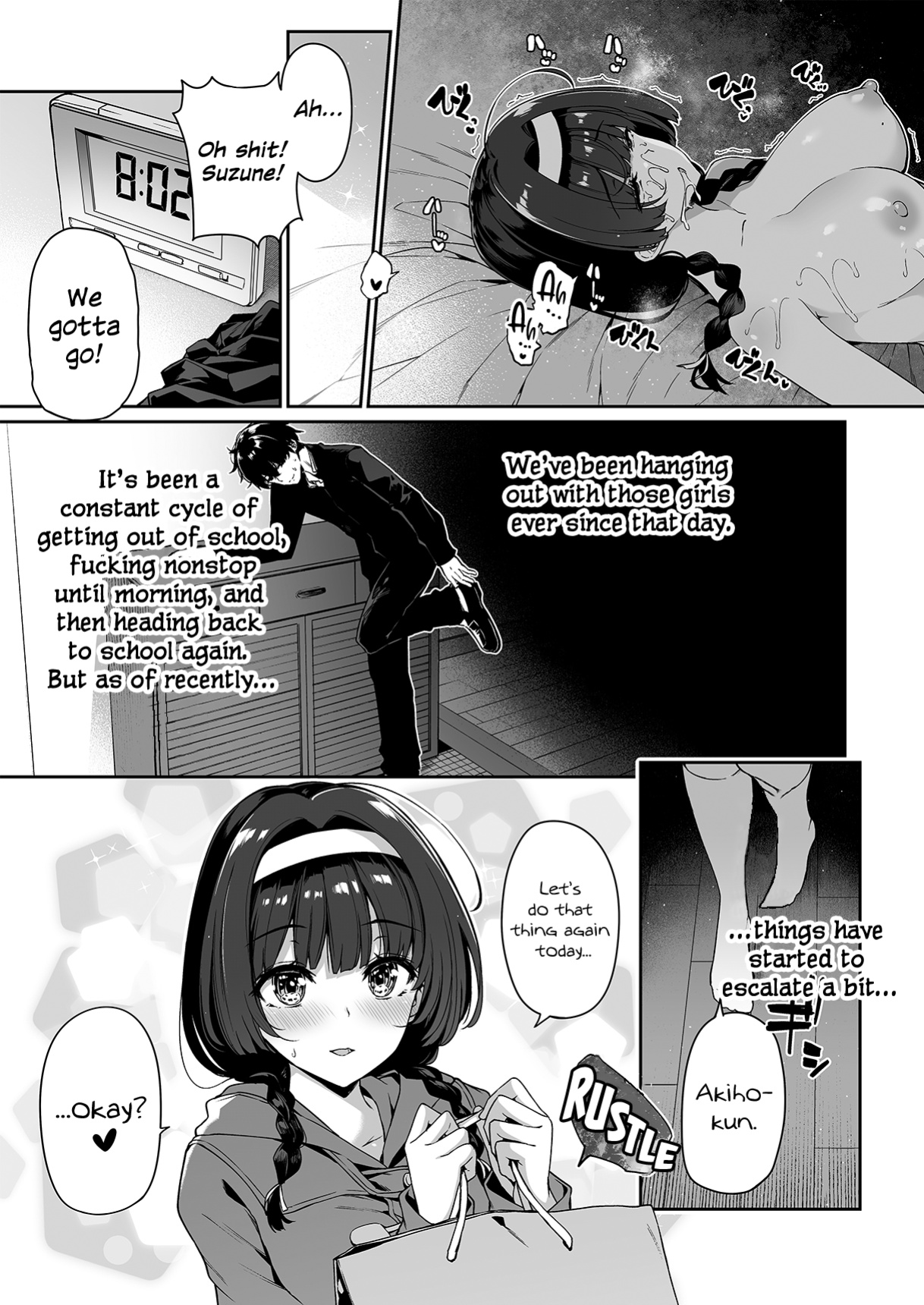 [Bottle Ship Bottler (Kazakura)] InCha Couple ga You Gal-tachi to SEX Training Suru Hanashi 2 {Hennojin}