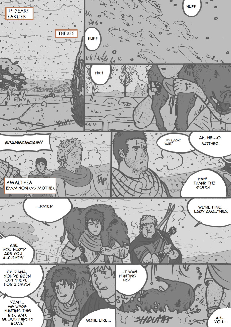 [Husky92] Blood of Greece 3 - The weight of the past