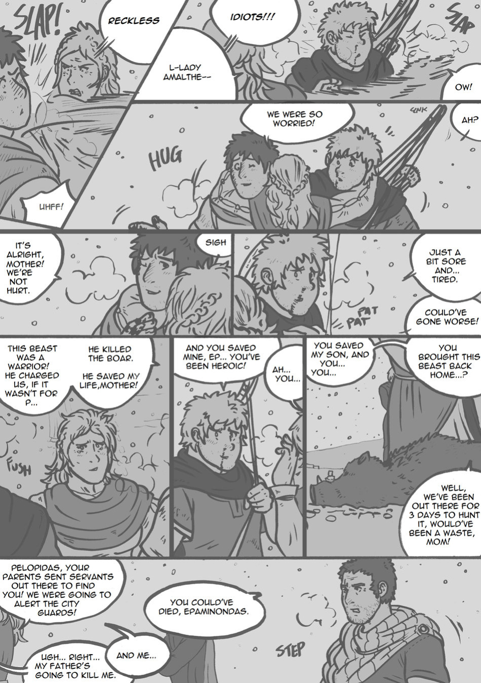 [Husky92] Blood of Greece 3 - The weight of the past