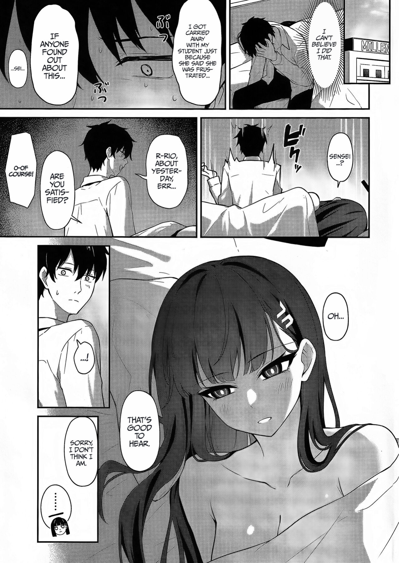 (C103) [Inari Koubou (Tennen Inari)] Tsukatsuki Rio’s Atonement (Blue Archive) [LunaticSeibah]