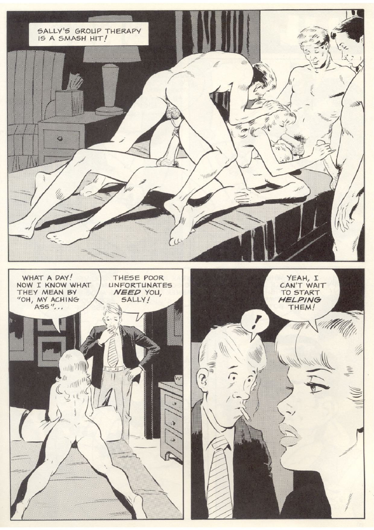 [Wallace Wood] Sally Forth (Gang Bang)