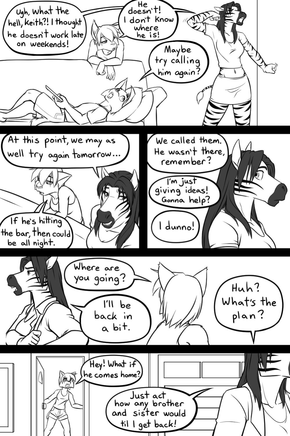 [blackkitten] Saturday Mornings