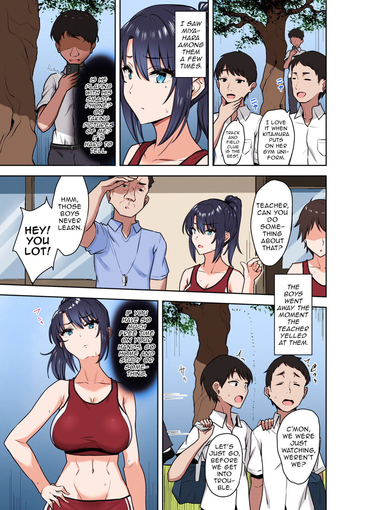 [Mocchimochiya (caruta)] Bukatsu-go wa Seishori gakari ‐Kanojo no Hajimete wa Boku no Mono‐ | After Club Activities: Sexual Relief Duties -Her first time is mine- [Kinsei Translations] [Colorized] [Satansoft]