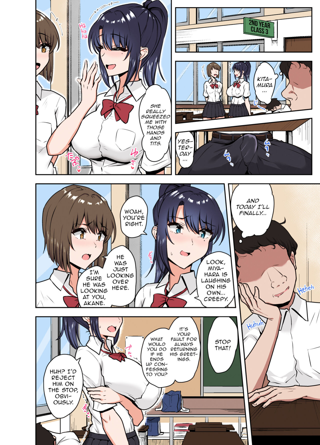 [Mocchimochiya (caruta)] Bukatsu-go wa Seishori gakari ‐Kanojo no Hajimete wa Boku no Mono‐ | After Club Activities: Sexual Relief Duties -Her first time is mine- [Kinsei Translations] [Colorized] [Satansoft]