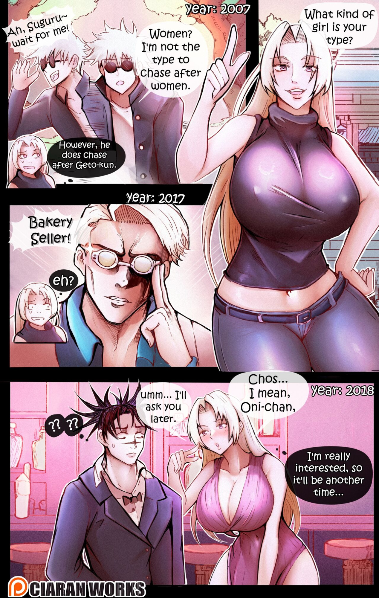Ciaran Works Random Mangas