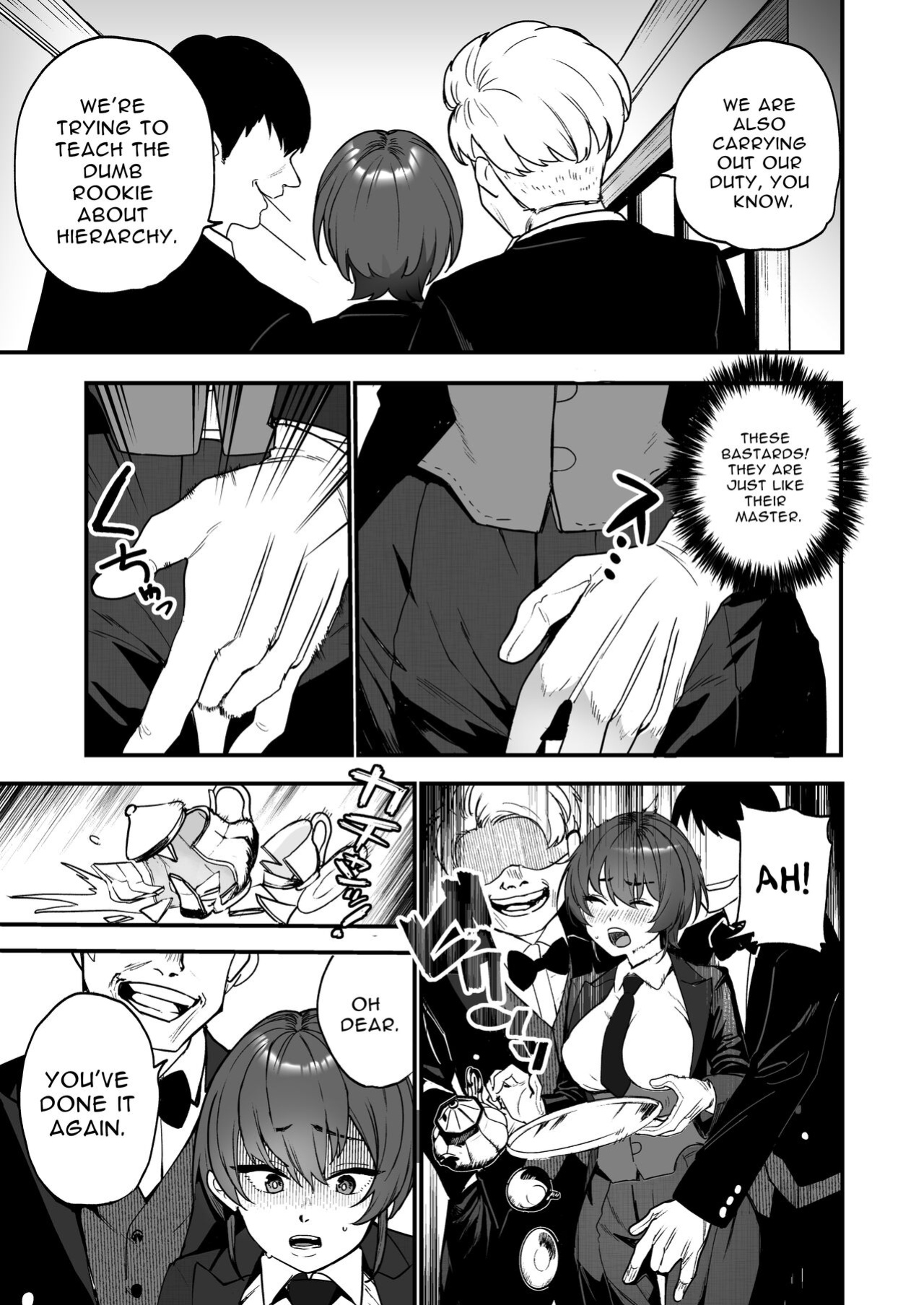 [I'm moralist (Yanagihara Mitsuki, TakaMaga Harassment, ababari)] Ike Mesu Shitsuji no Maso Ochi Tettei Kenshuu | Charming Female Butler Undergoes A Ruthless Masochist Corruption Induction Course [nasmas]